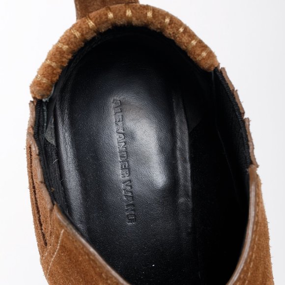 Alexander Wang Brown Suede Kori Boot - Picture 10 of 10